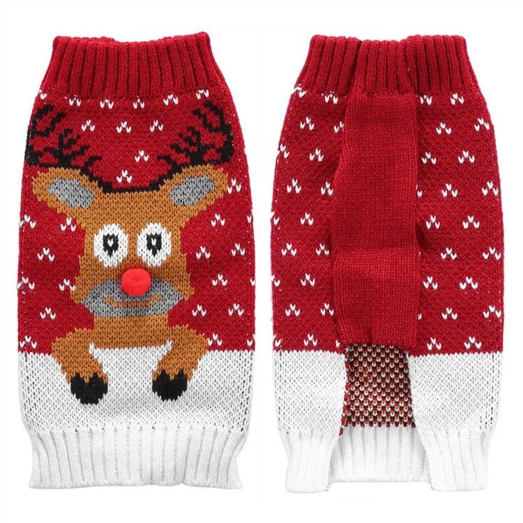 Dog clothesKUTKUT Small Dog Cat Knitted Sweater | Breathable Crochet Knit Pullover | Sweater shirt Jumper for Puppy Dogs Maltese, ShihTzu etc. and Cats