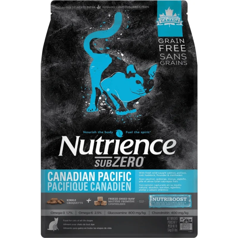    - Outdoor cat food  *(Best By 2025-05-19)* Dry Cat Food - SUBZERO - Canadian Pacific - 5 kg