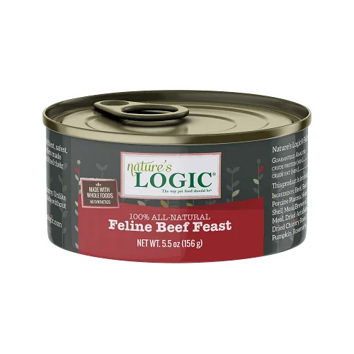    - Hypoallergenic cat food  *(Best By 2025-05-28)* Canned Cat Food - Beef Feast - 5.5 oz